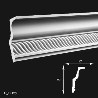 Listwa sufitowa 1.50.127 200cm Europlast
