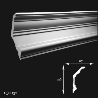 Listwa sufitowa 1.50.132 200cm Europlast