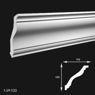 Listwa sufitowa 1.50.133 200cm Europlast