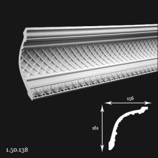 Listwa sufitowa 1.50.138 200cm Europlast