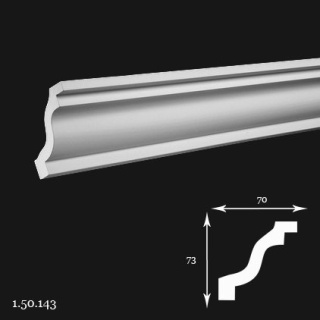 Listwa sufitowa 1.50.143 200cm Europlast