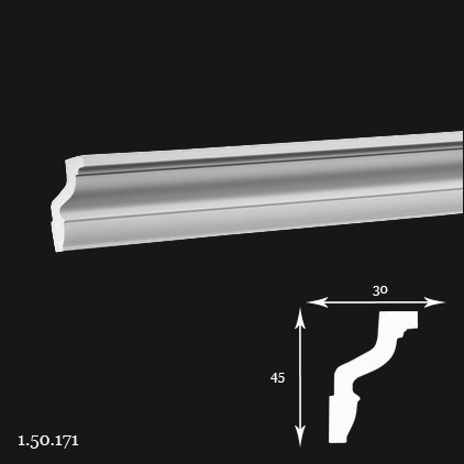 Listwa sufitowa 1.50.171 200cm Europlast