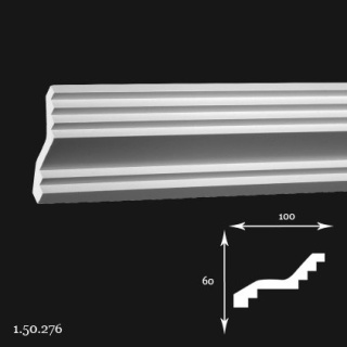 Listwa sufitowa 1.50.276 6x10x200cm Europlast