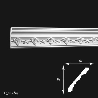 Listwa sufitowa 1.50.284 8,1x7x200cm Europlast