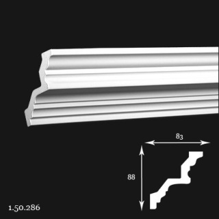 Listwa sufitowa 1.50.286 8,8x8,3x200cm Europlast