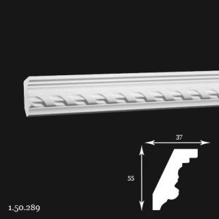 Listwa sufitowa 1.50.289 5,5x3,7x200cm Europlast