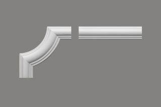 Listwa sufitowa MD002 4x1,8x200cm Mardom