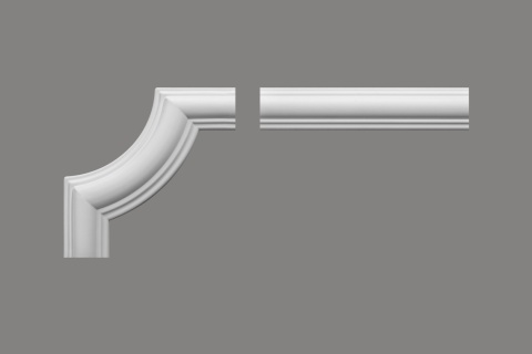 Listwa sufitowa MD002 4x1,8x200cm Mardom