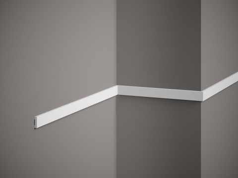Listwa ścienna gładka MD012 2x0,5x200cm Mardom