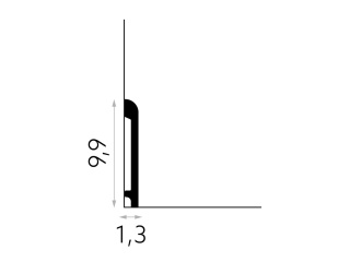 Listwa sufitowa MD236 9,9x1,3x200cm Mardom