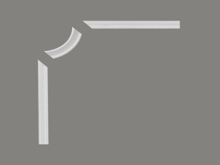 Listwa sufitowa MD318 3,3x1,5x200cm Mardom