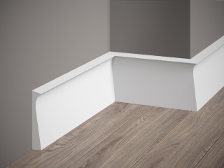 Listwa przypodłogowa QS004 12x1,5x200cm Mardom