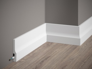 Listwa przypodłogowa QS009 9,7x1,8x200cm Mardom