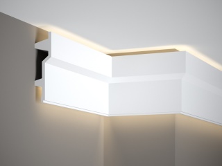 Listwa sufitowa gładka MDB150 15x4x200cm Mardom