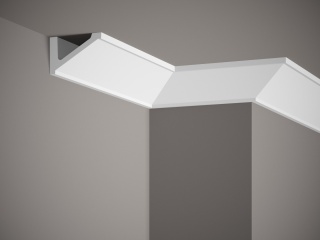 Listwa sufitowa gładka MDB132 5,5x8,7x200cm 5,5x8,7x200cm Mardom