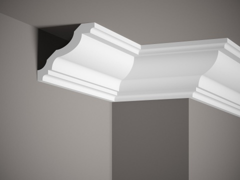 Listwa sufitowa gładka MDB158 10,5x12,5x200cm 10,5x12,5x200cm Mardom