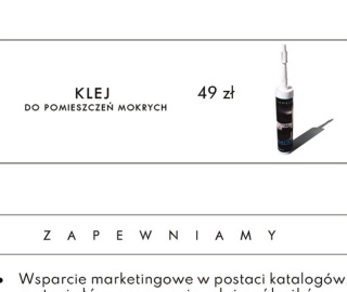 Klej do pomieszczeń mokrych Lamelio