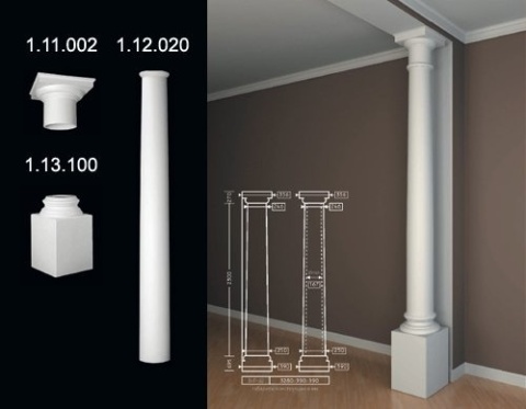 Kolumna 1.11.002 27x35,6x35,6cm Europlast
