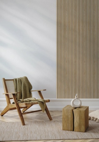 Lamela ścienna Veneer Dąb Jasny 28x2,1x270cm Lamelio