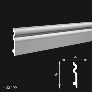 Listwa przypodłogowa 6.53.109 200cm Europlast
