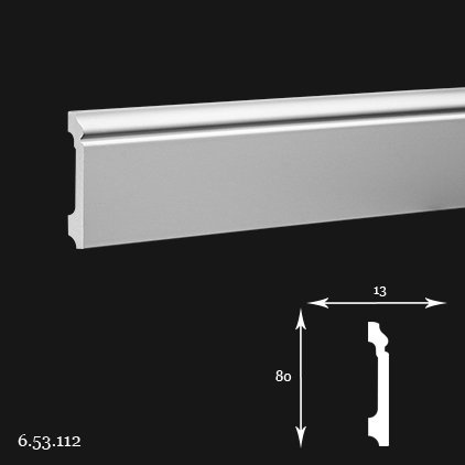 Listwa przypodłogowa 6.53.112 200cm Europlast