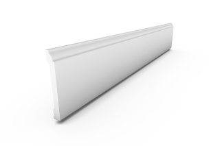 Listwa przypodłogowa JLP-03BM biała do malowania 8x1,1x200cm Joka