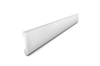 Listwa przypodłogowa JLP-06C czarna 5,8x1,2x200cm Joka