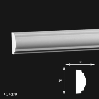 Listwa ścienna 1.51.379 3x1,3x200cm Europlast