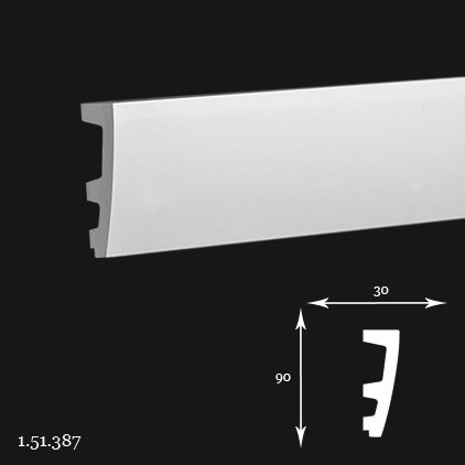 Listwa ścienna 1.51.387 Europlast