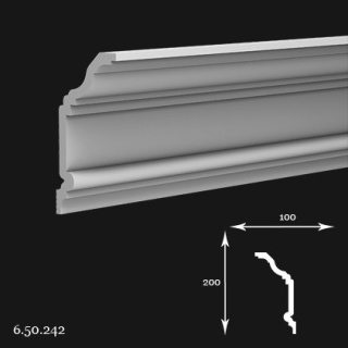 Listwa sufitowa 6.50.242 20x10x200cm Europlast