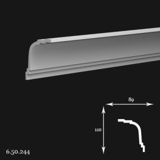 Listwa sufitowa 6.50.244 11x8,9x200cm Europlast