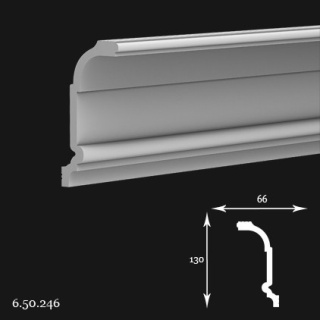 Listwa sufitowa 6.50.246 13x6,6x200cm Europlast