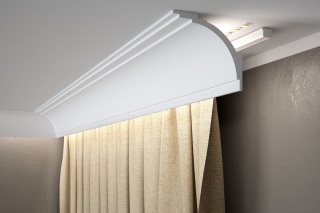 Listwa sufitowa/karniszowa MD105H 10,8x12x300cm Mardom
