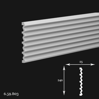Panel dekoracyjny 6.59.803 2,5x24x200cm Europlast