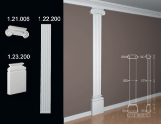 Pilaster 1.21.006 18x47x8cm Europlast