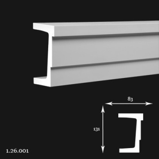 Pilaster 1.26.001 13,1x8,3x200cm Europlast