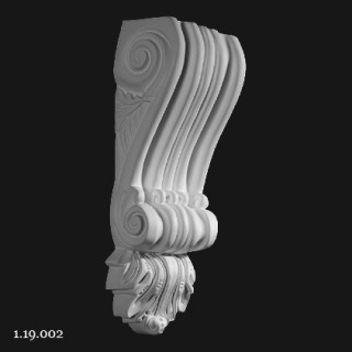 Wspornik 1.19.002 30,5x12x7,6cm Europlast