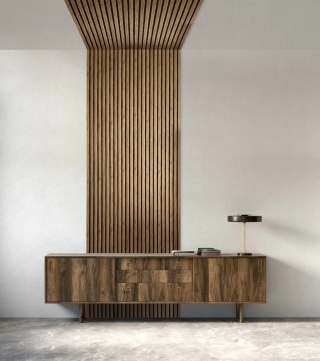 Zakończenie prawe Olmo Dąb Craft 2,6x1,2x270cm Lamelio