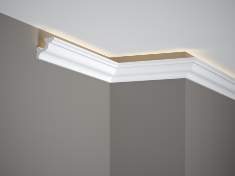 Listwa sufitowa gładka MD172 4x4x200cm Mardom