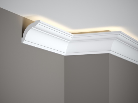 Listwa sufitowa gładka MD367 7,2x7x200cm Mardom