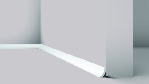 Listwa sufitowa i przypodłogowa gładka WT8 3x2x200cm Noël & Marquet