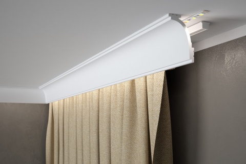 Listwa sufitowa/karniszowa MD111 9,2x6,2x200cm Mardom