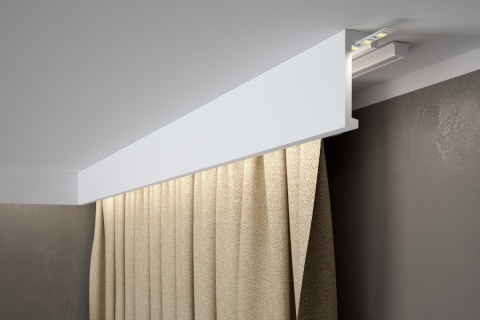 Listwa sufitowa/karniszowa QL026 10x4,1x240cm Mardom