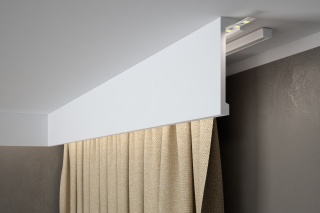 Listwa sufitowa/karniszowa QL036 14,8x4,6x240cm Mardom
