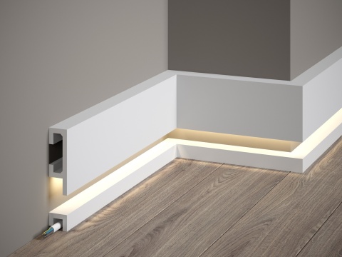 Listwa wielofunkcyjna QL019 8x2,5x200cm Mardom